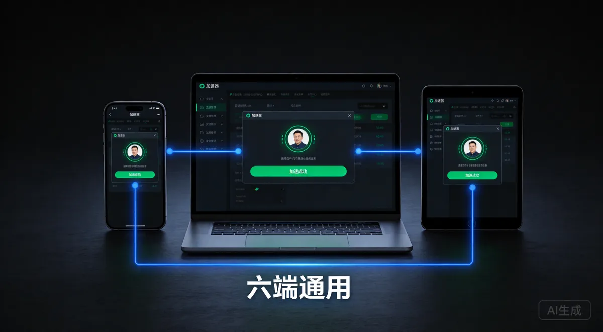 雷神加速器软件界面截图 - Leigod评测